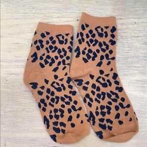 Leopard Print Socks